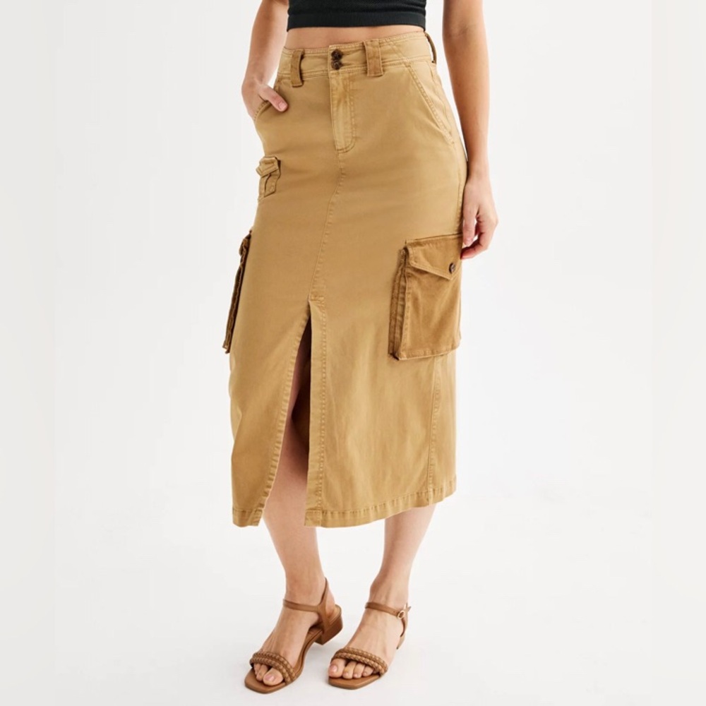 NEW SO Cargo Maxi Skirt.